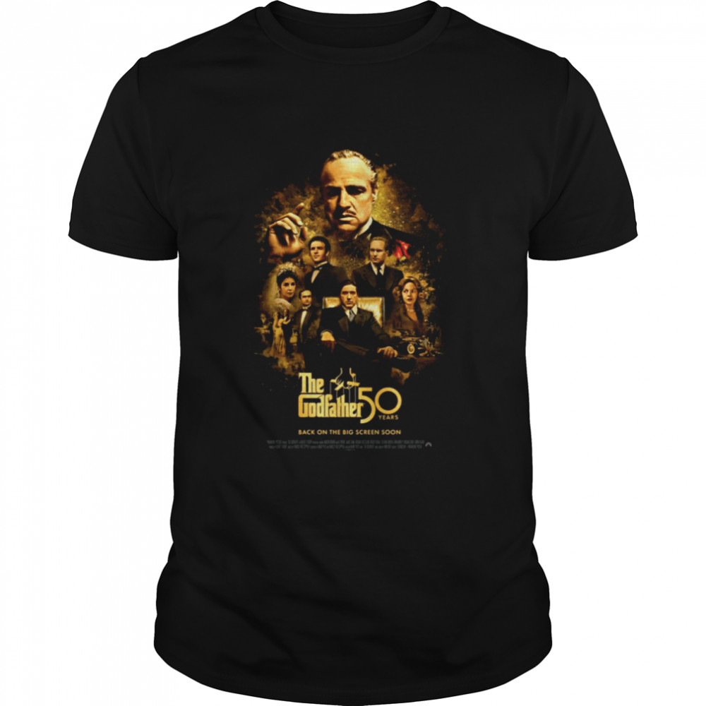 Fifty Anniversary The Godfather Characters shirt