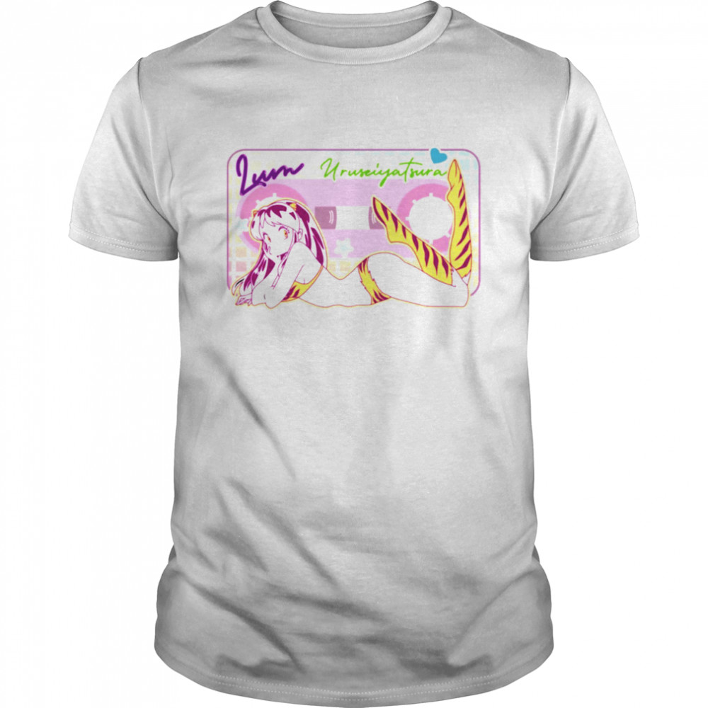 I Love Modern Anime Girl Urusei Yatsura Lum shirt