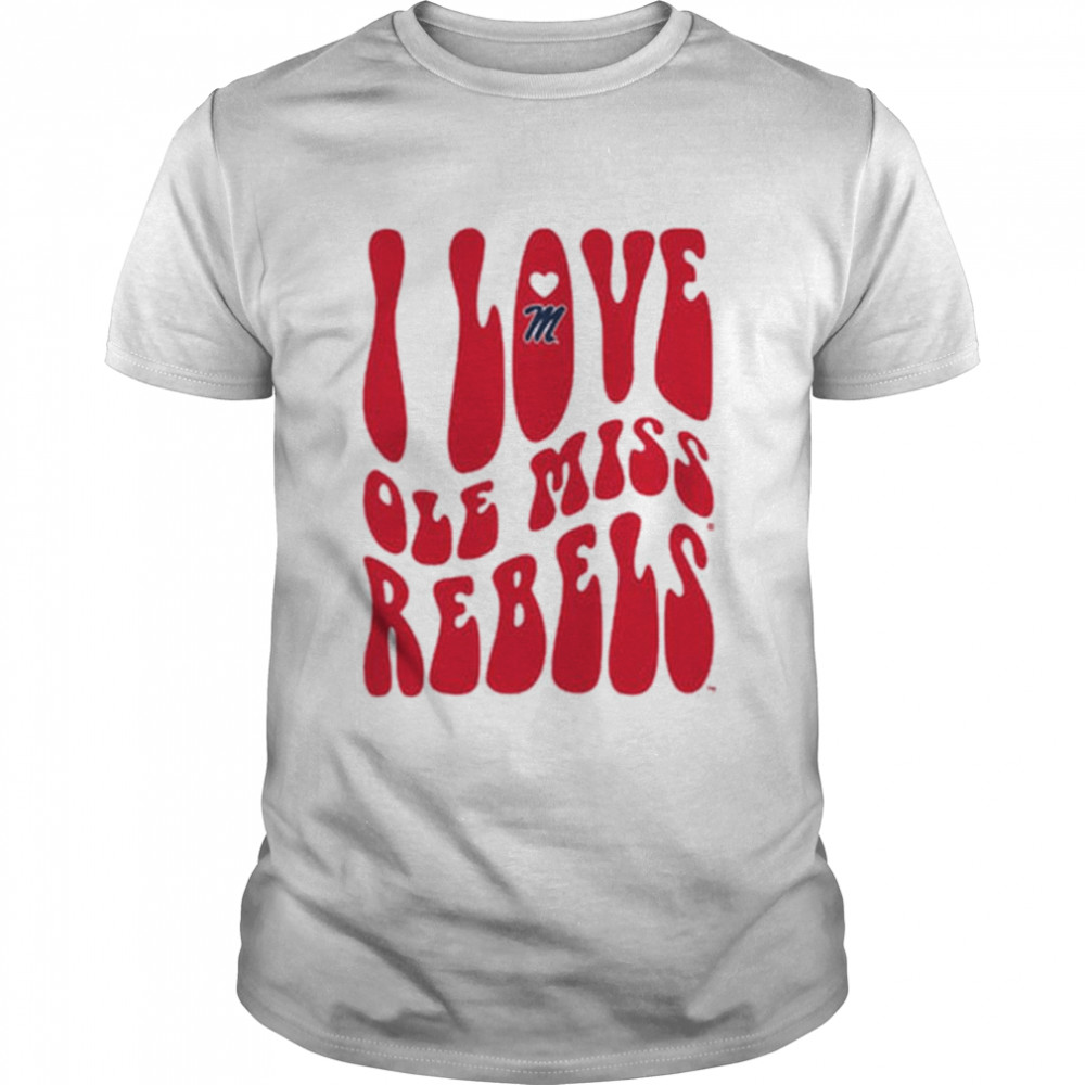 I love Ole Miss Rebels football 2022 shirt