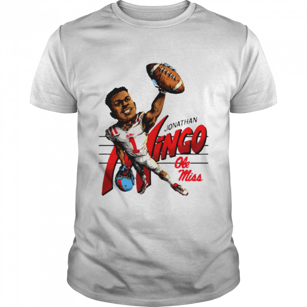 Jonathan Mingo Ole Miss Rebels Caricature shirt