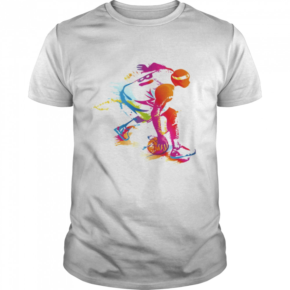 Juwan Howard Basketball Legend Colorful Design shirt