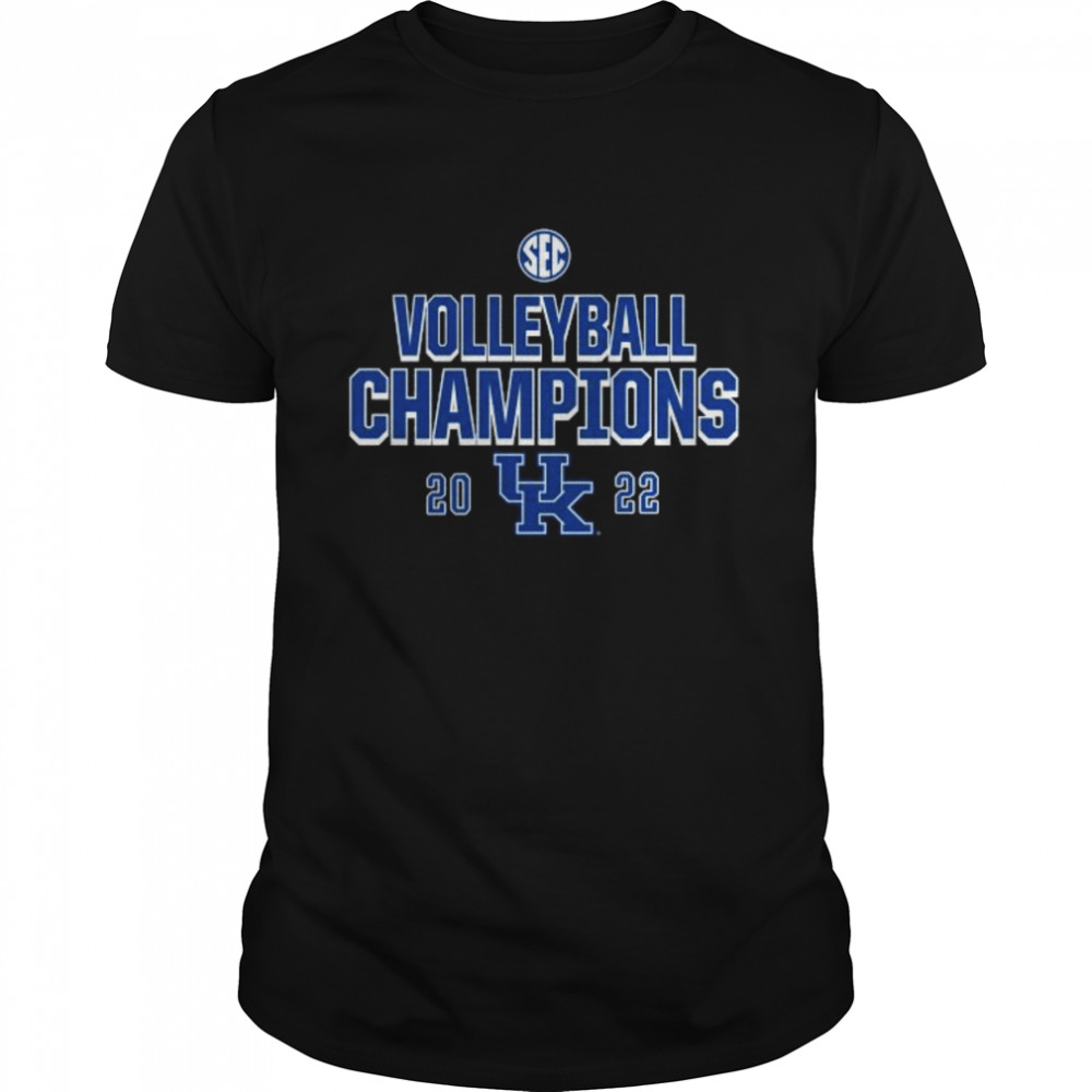 Kentucky Wildcats SEC Volleyball Champions 2022 shirt