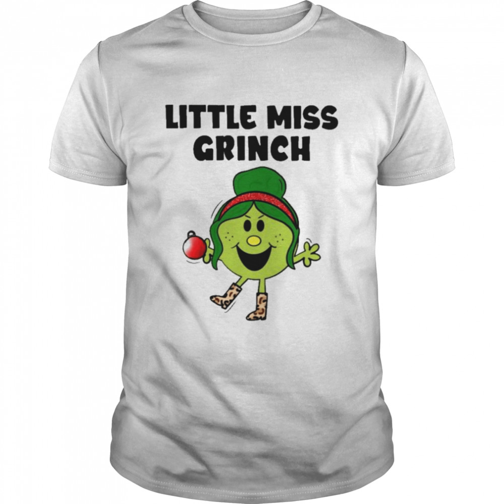 Little Miss Grinch Merry Christmas 2022 shirt