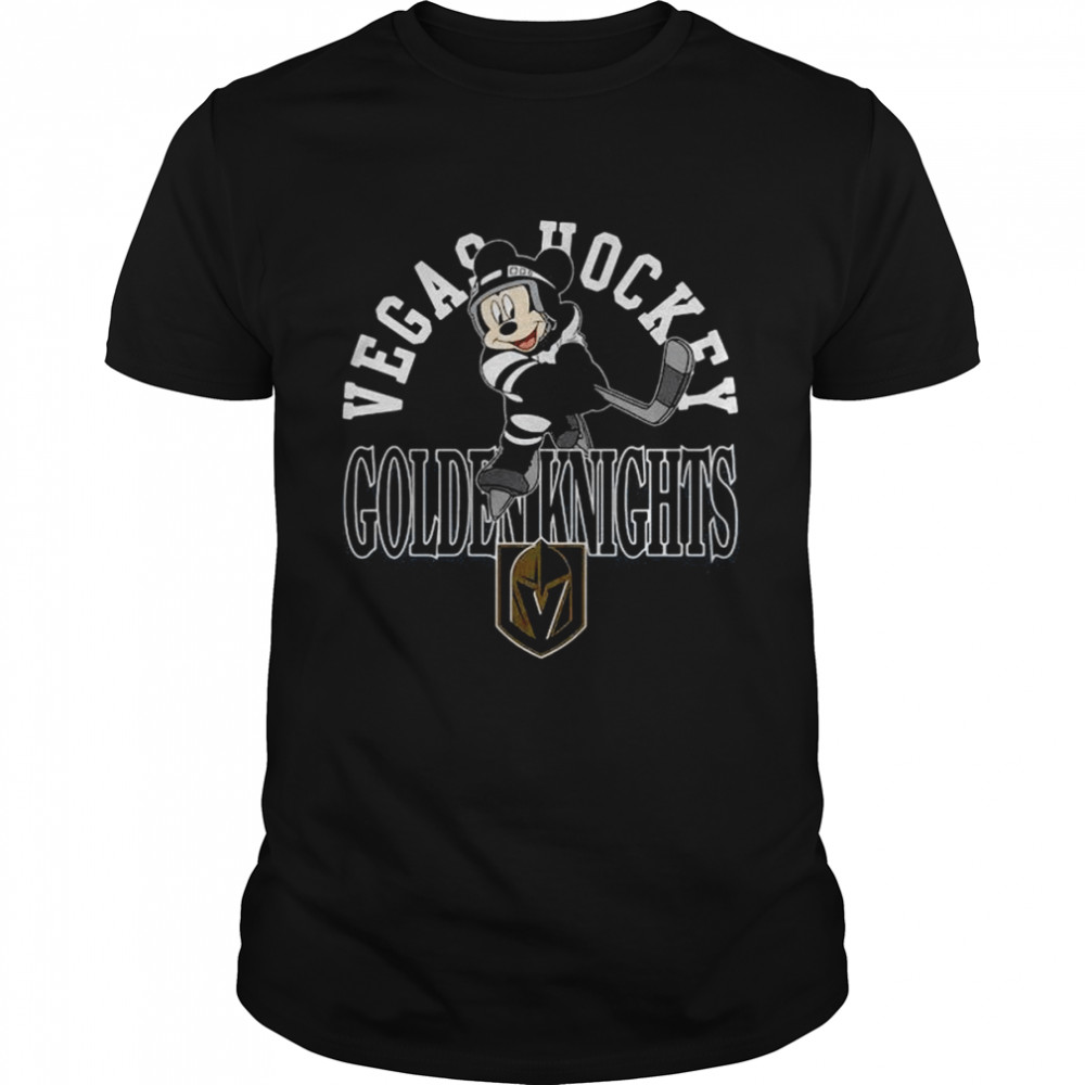 Mickey Mouse Vegas Golden Knights Toddler Putting Up Numbers Shirt