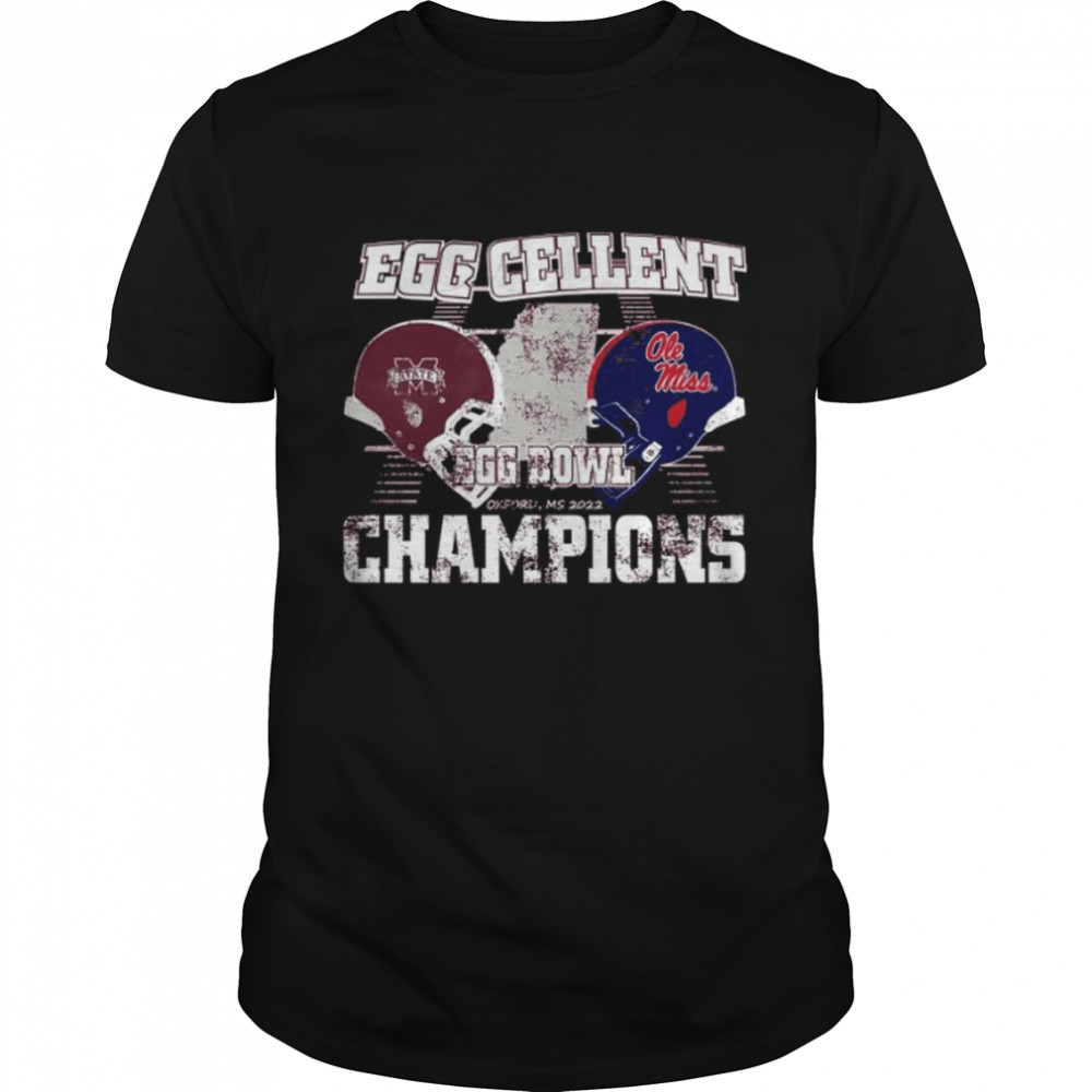 Mississippi State Football 2022 Egg Bowl Champions Shirt