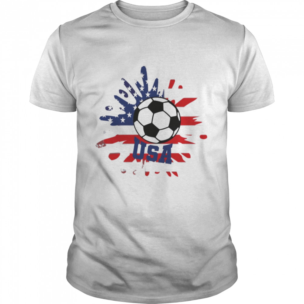 National America Flag Usa American Football Fan Soccer Team World Cup shirt