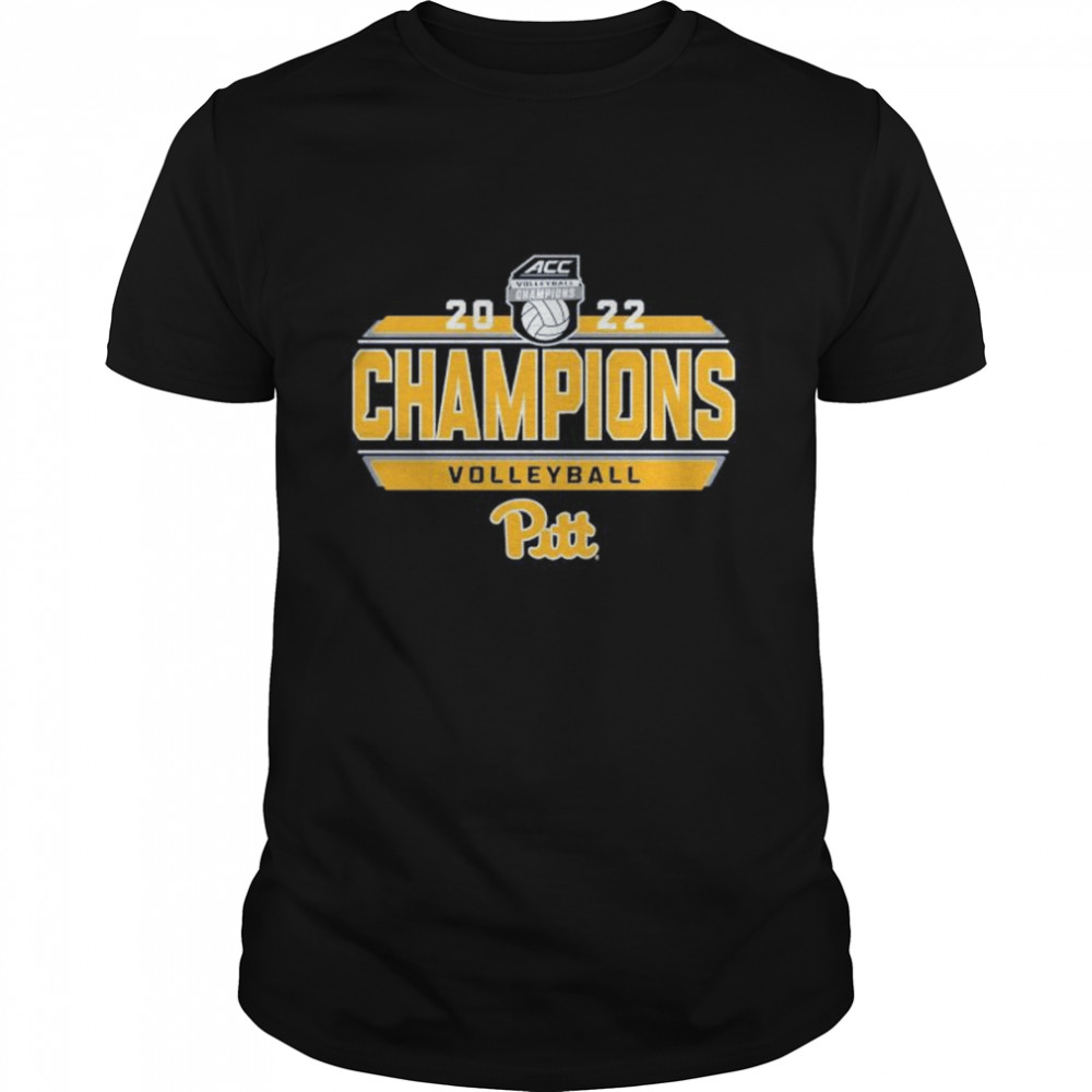 Pitt Panthers ACC Volleyball Champions 2022 shirt