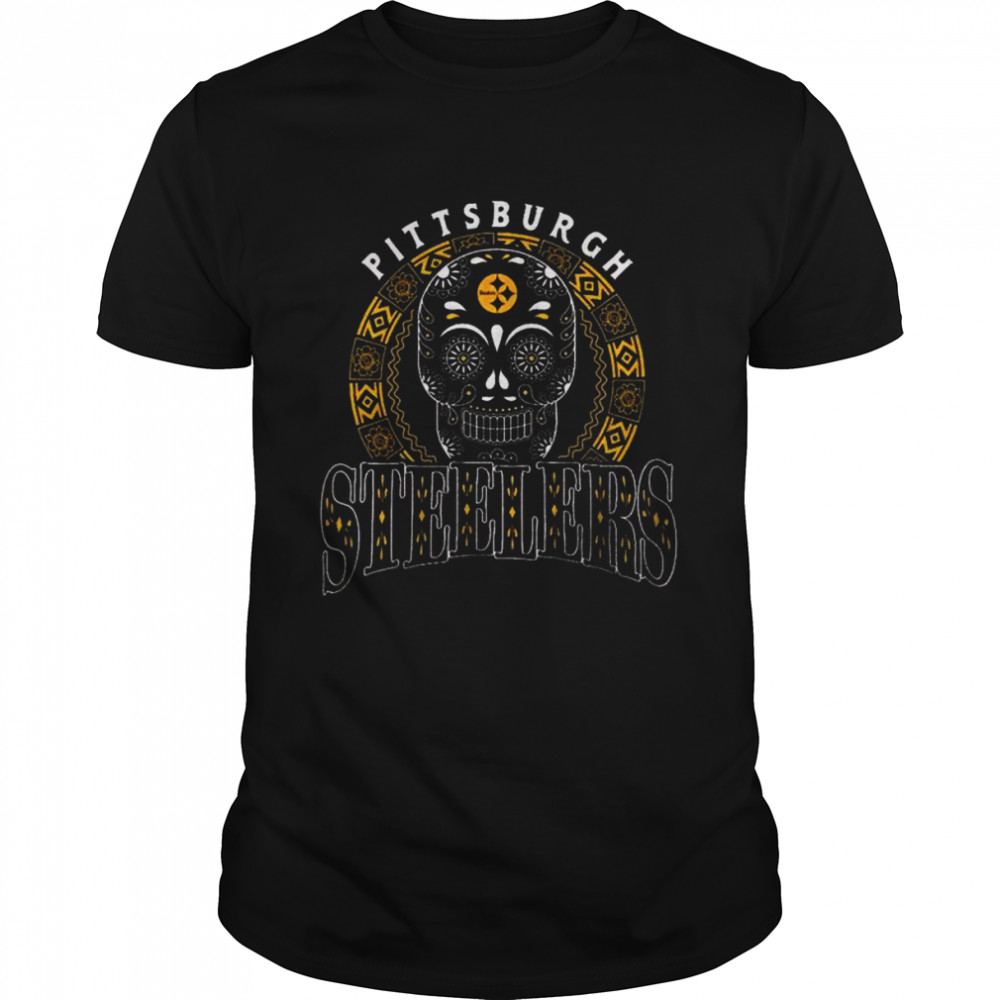 Pittsburgh Steelers Dia de Los Muertos Shirt