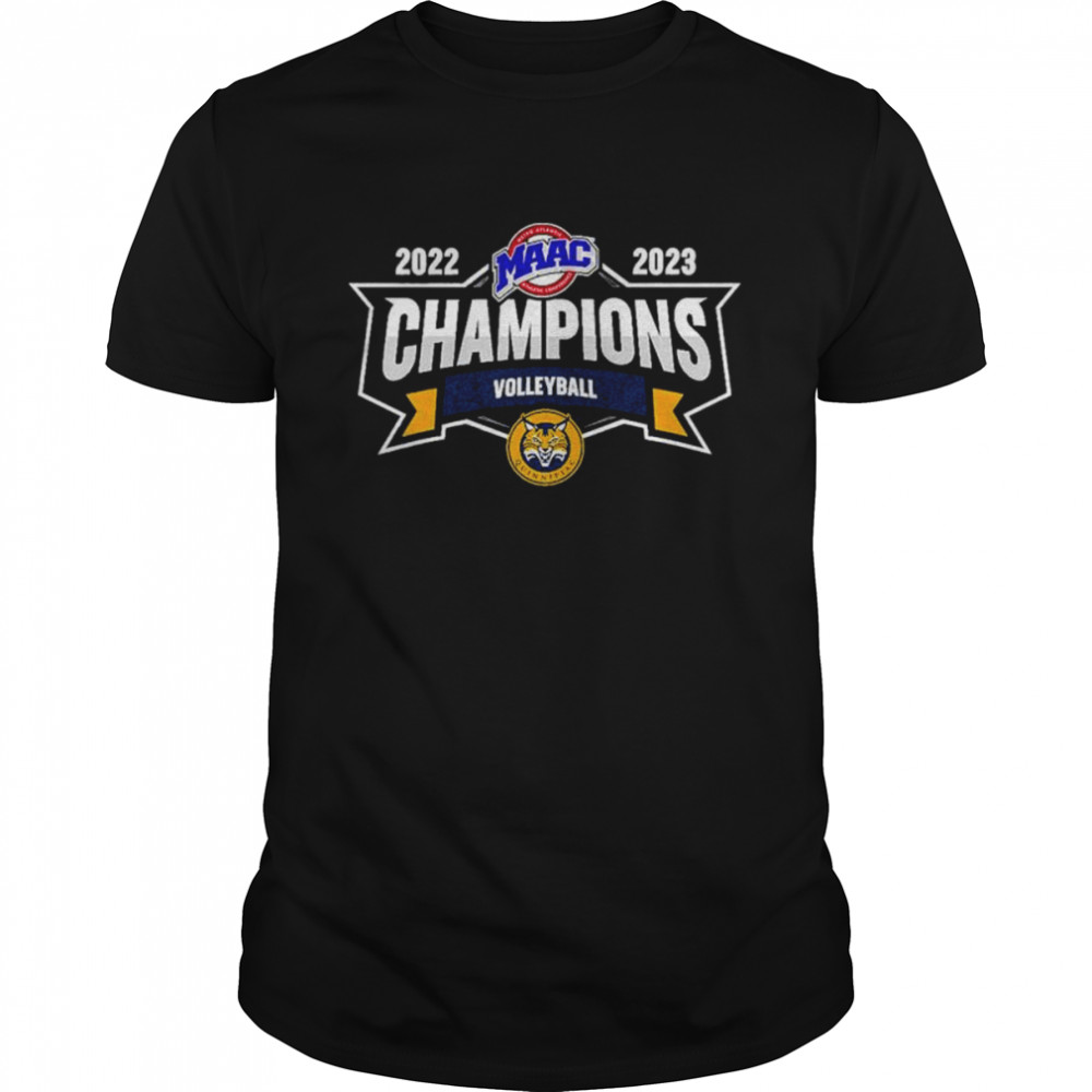 Quinnipiac Volleyball Champions 2022 2023 MAAC Championship shirt