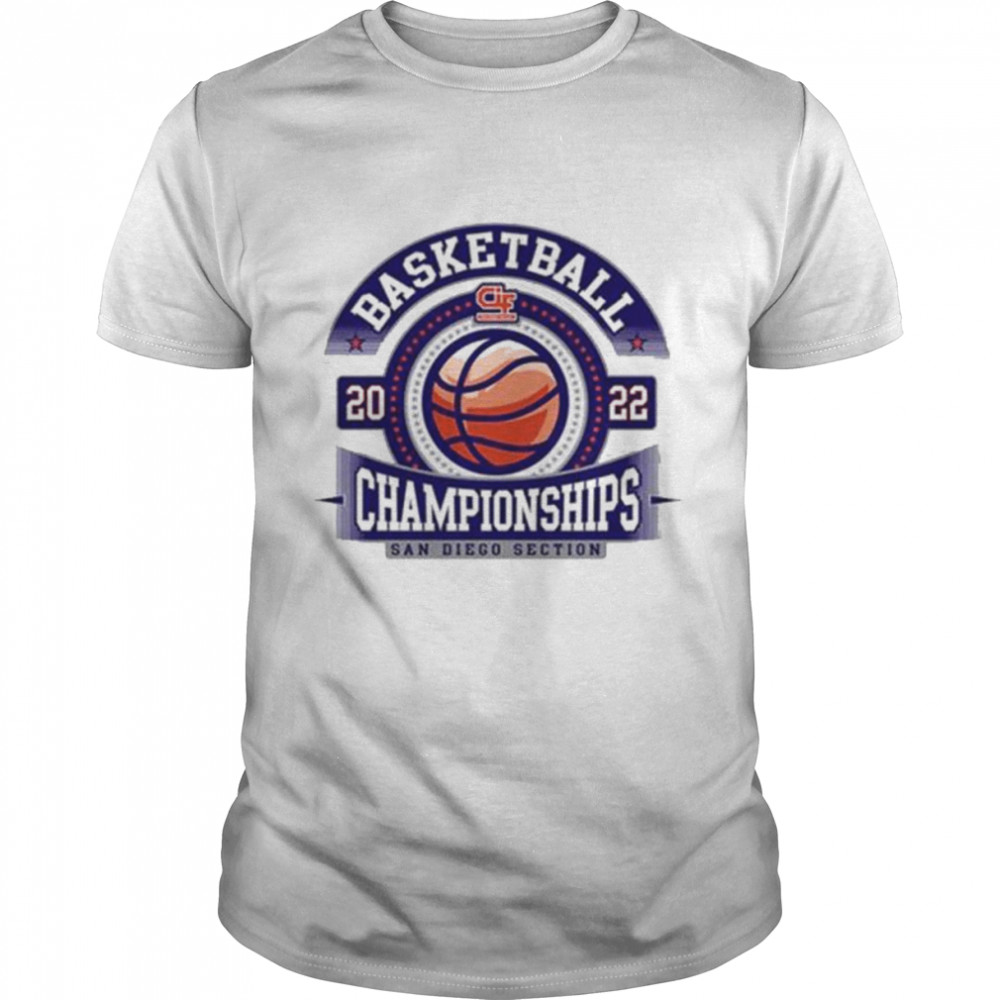San Diego Section 2022 CIF-SDS Championship Basketball shirt