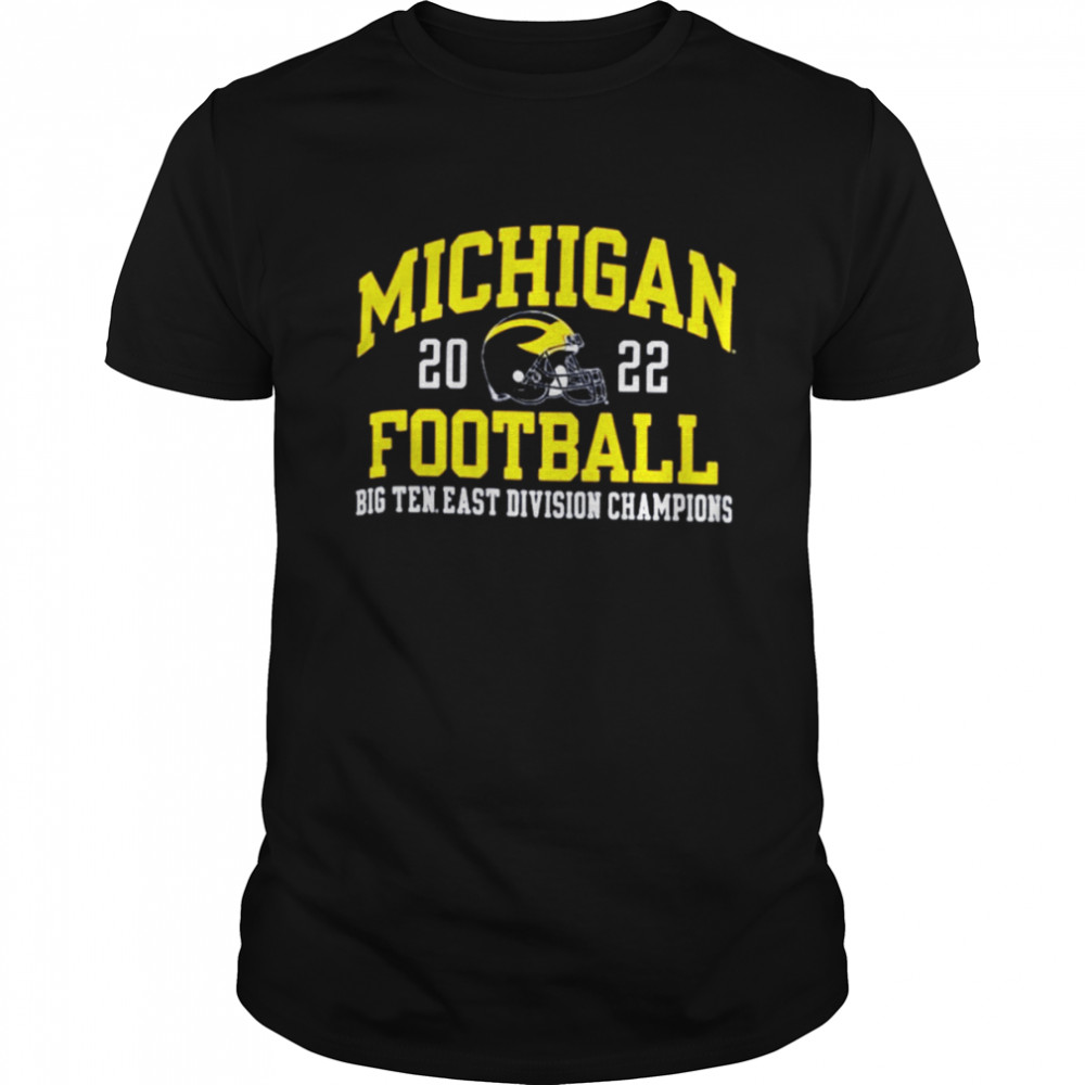 The Michigan Wolverines 2022 Big Ten East Champions Shirt