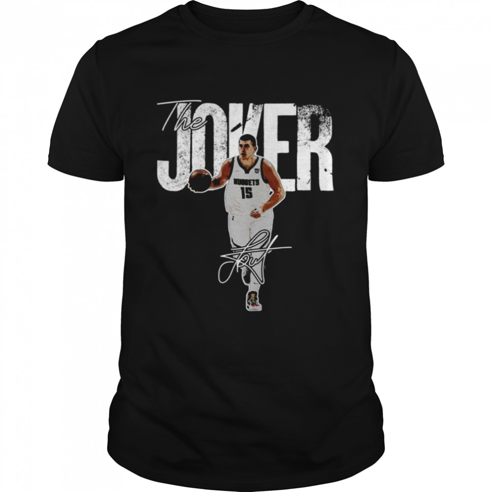 Basketball Denver Signature Nikola Jokic The Joker Vintage shirt