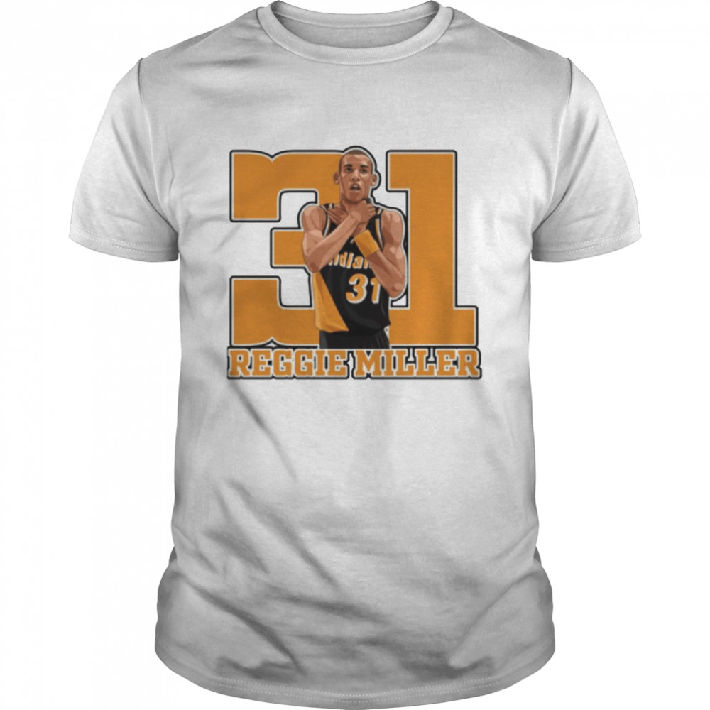 Basketball Indiana Reggie Miller Choke shirt