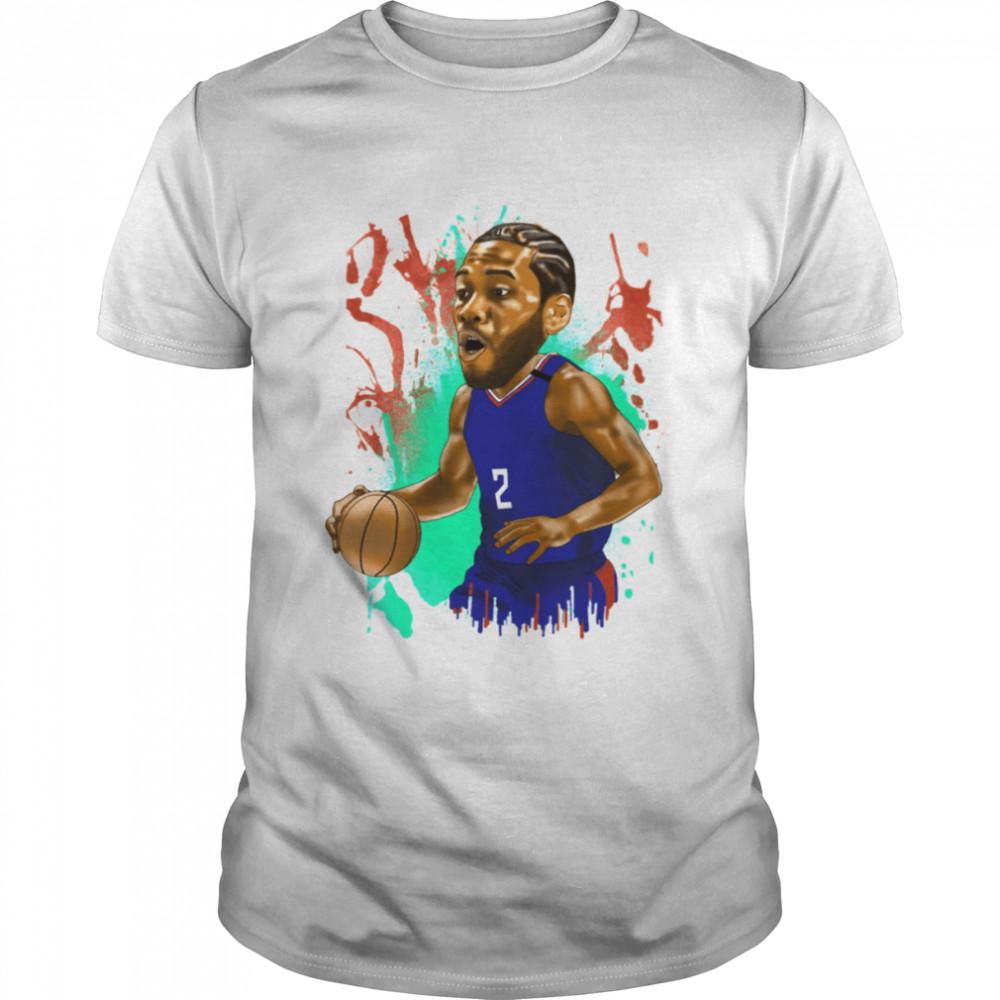 Basketball Player Chibi Fanart Kawhi Leonard shirt