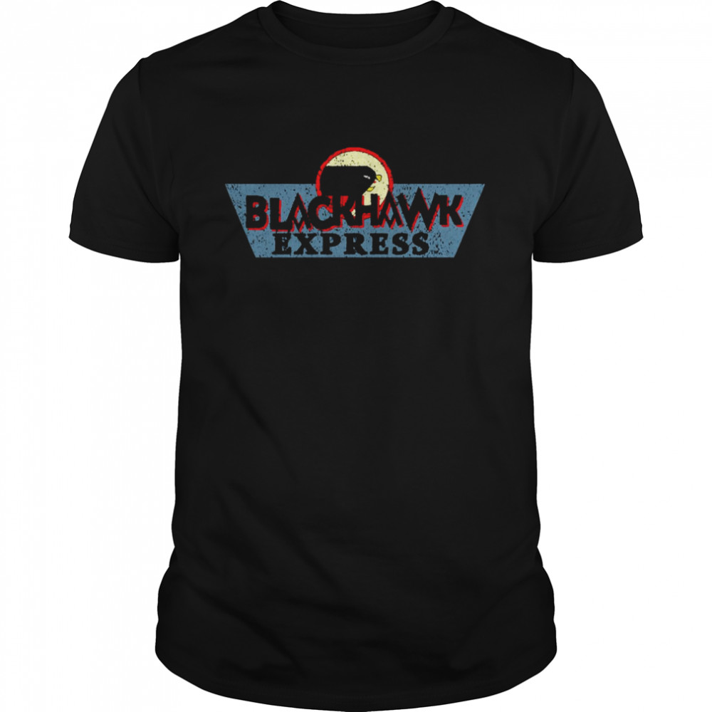 Blackhawk Express Distressed shirt