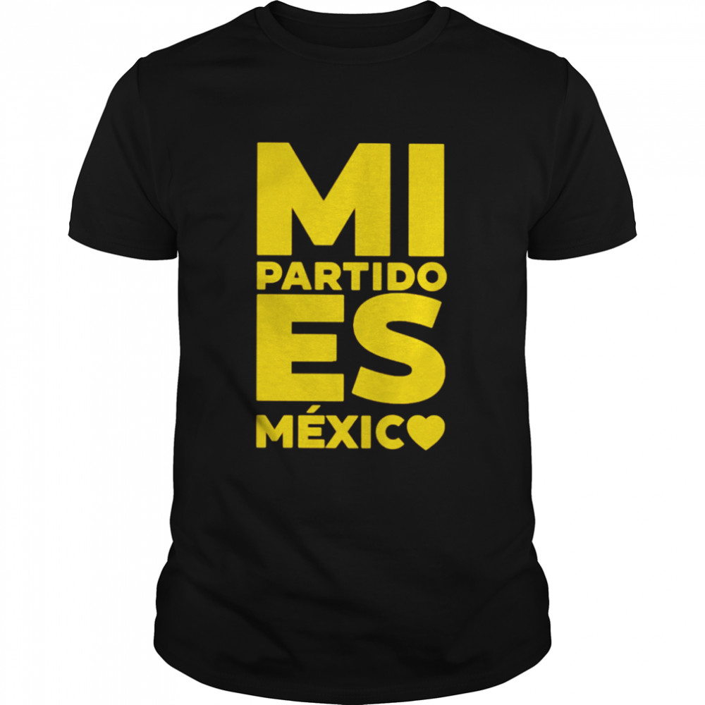 Edysmolworld mI partido es Mexico T-shirt