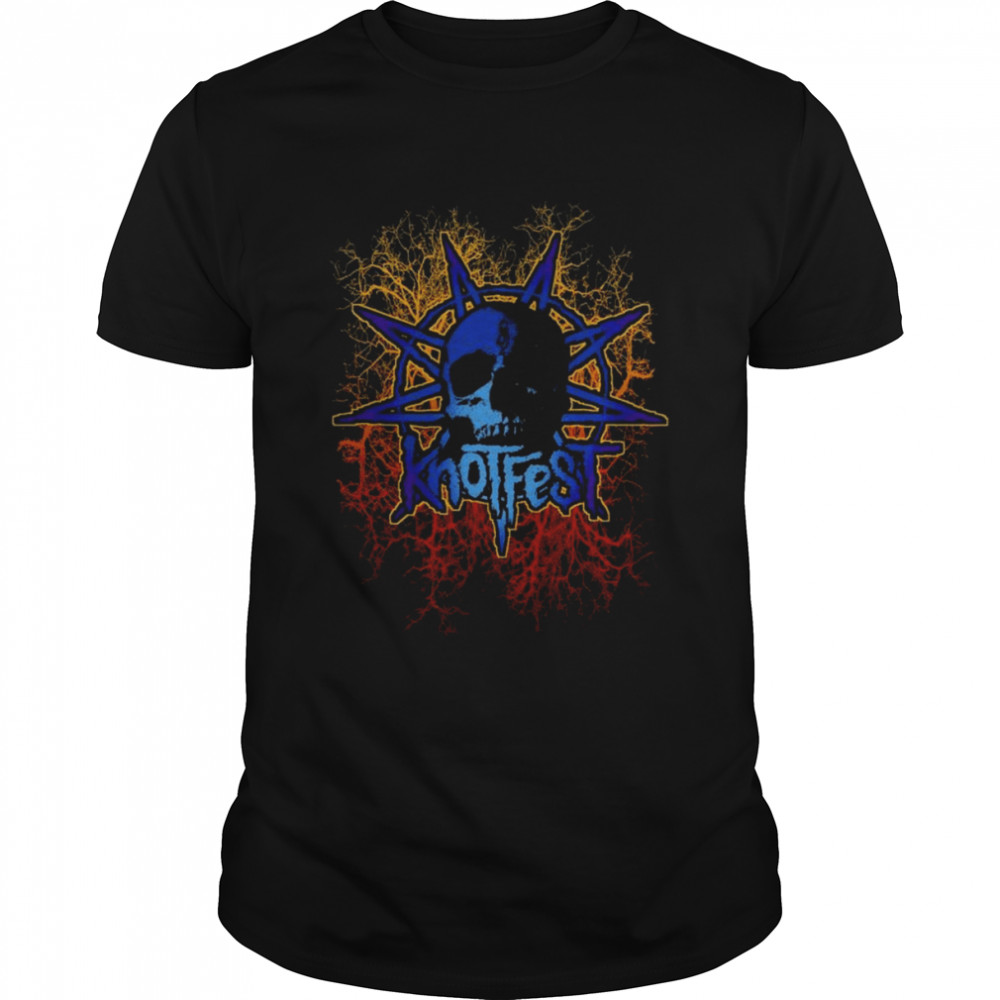 Knotfest Finland Star Skull Trees Shirt