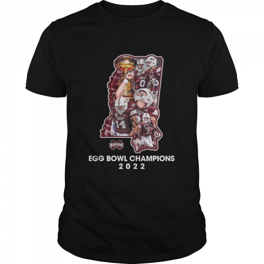 Mississippi State Football Egg Bowl Champions 2022 Shirt