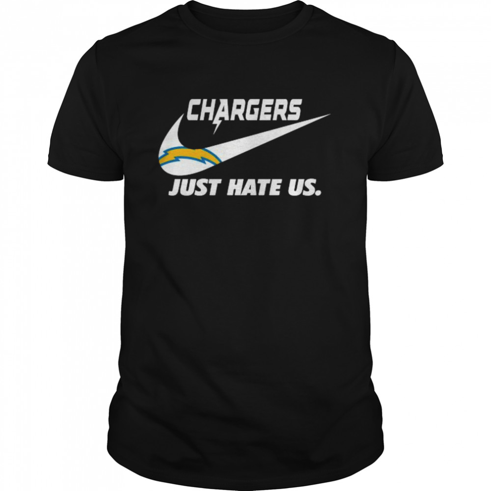 Nike Los Angeles Chargers Hate Us Shirt