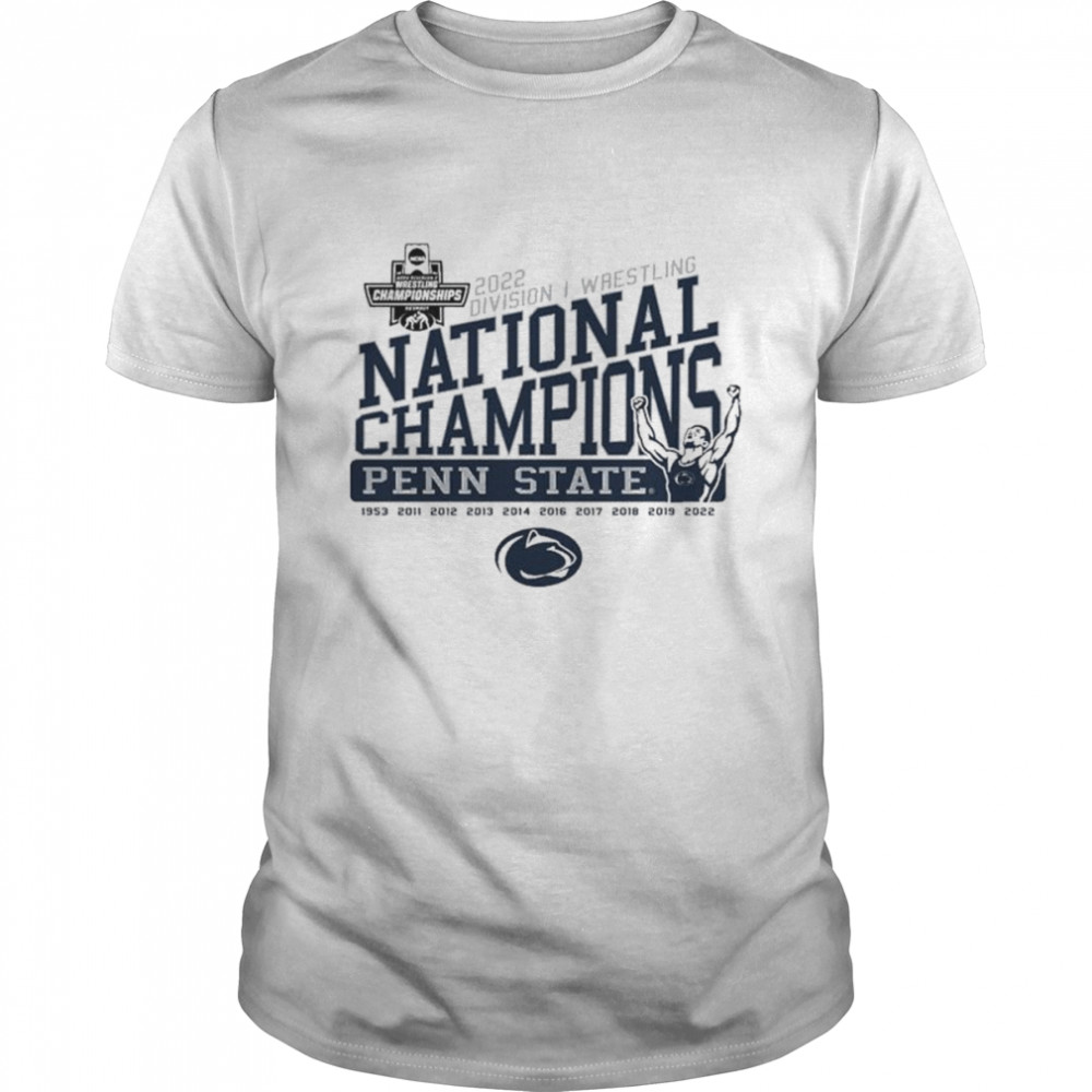 Penn State Wrestling 2022 Division I Wrestling National Champions shirt