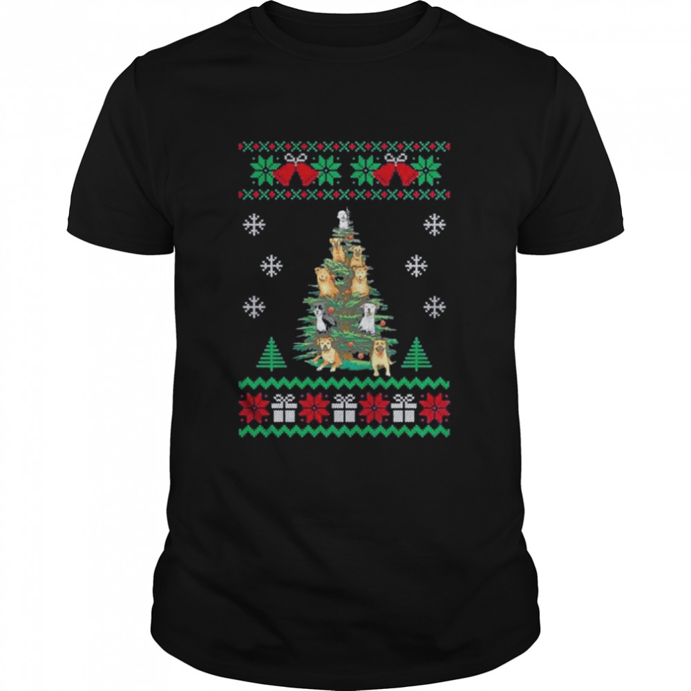 Santa Dog Tree Christmas 2022 shirt