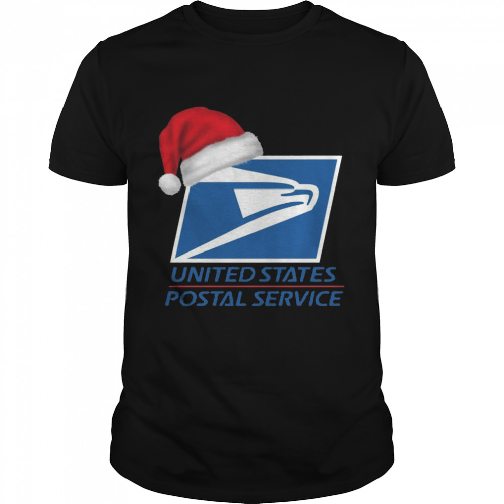 Santa Hat United States Postal Service Christmas 2022 shirt