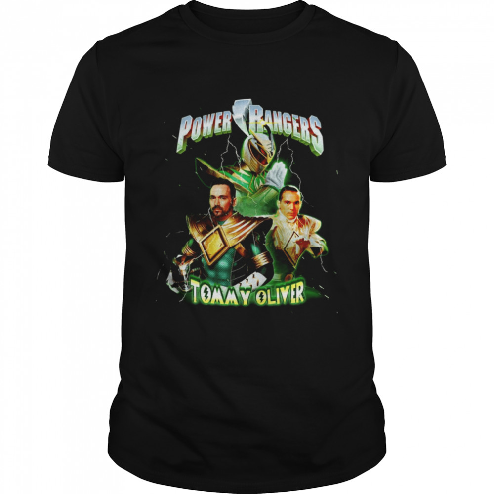 Tommy Oliver Jason David Frank Retro shirt