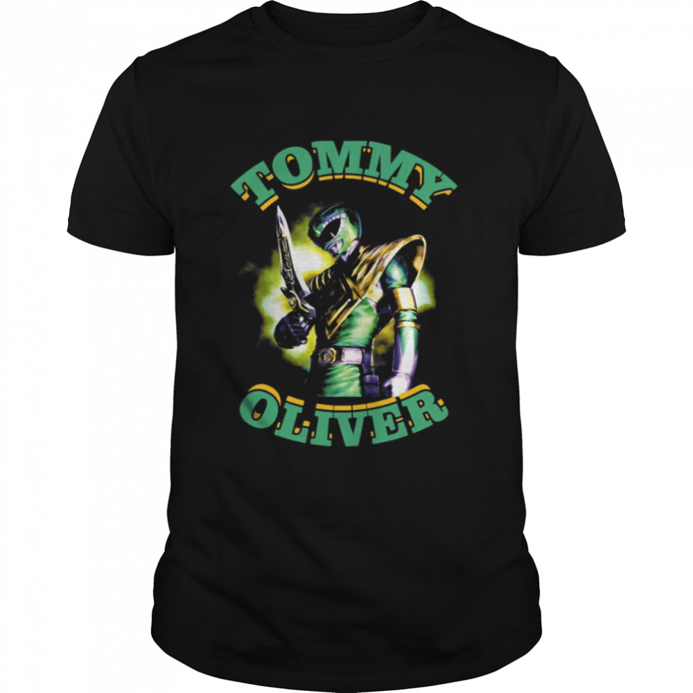 Tommy Oliver The Green Jdf Jason David Frank Vintage Bootleg 90s shirt