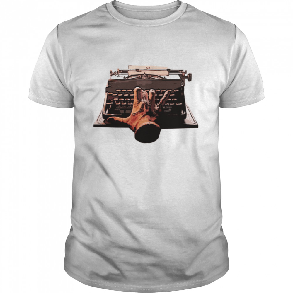 Typewriter The Thing Wednesday Netflix shirt