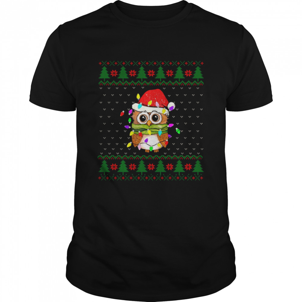 Winter Nights Snowy Owl Christmas shirt