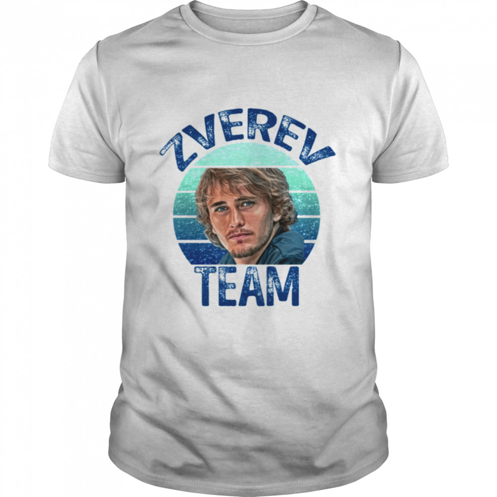 Alexander Zverev Tennis Legend Sunset shirt