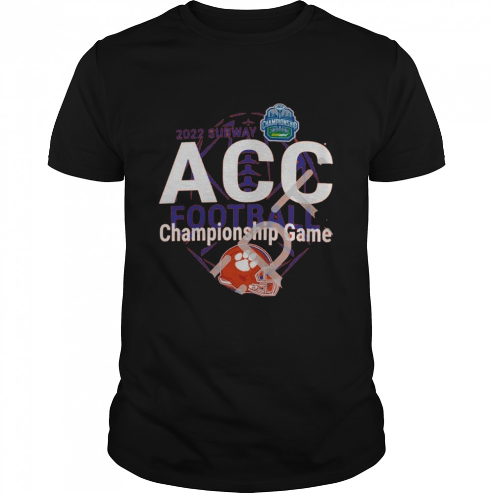 Clemson Tigers 2022 Subway ACC Football Championship Game Shirt