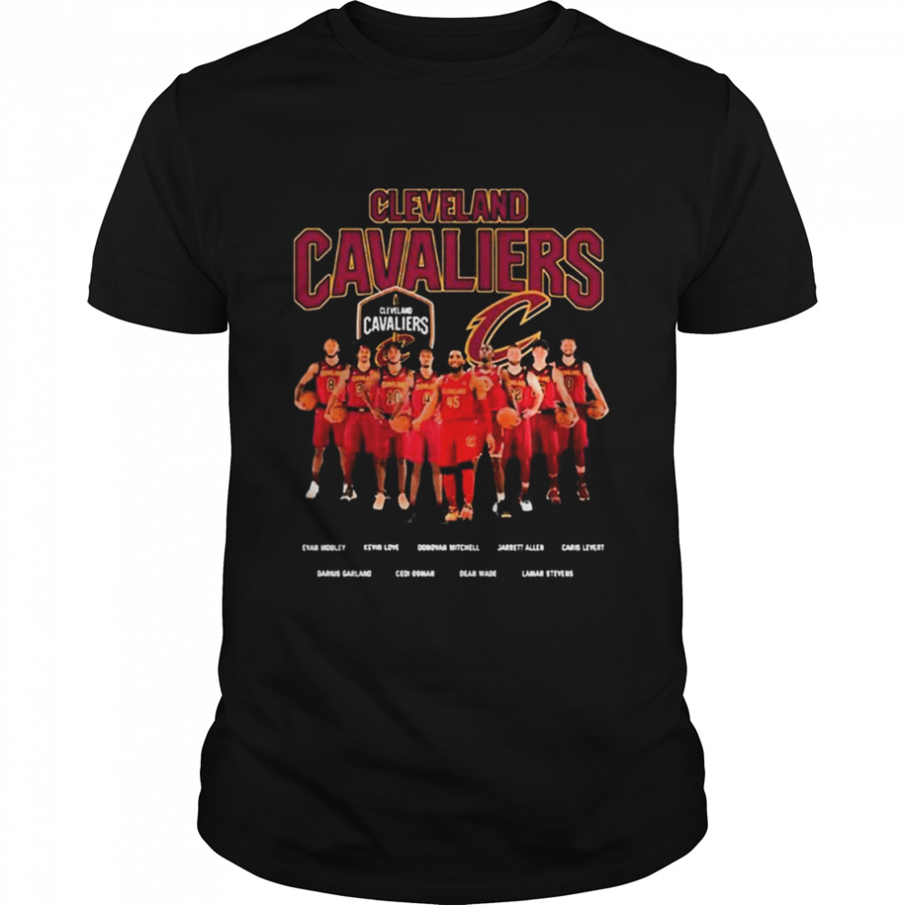 Cleveland Cavaliers Team Name Players Shirt