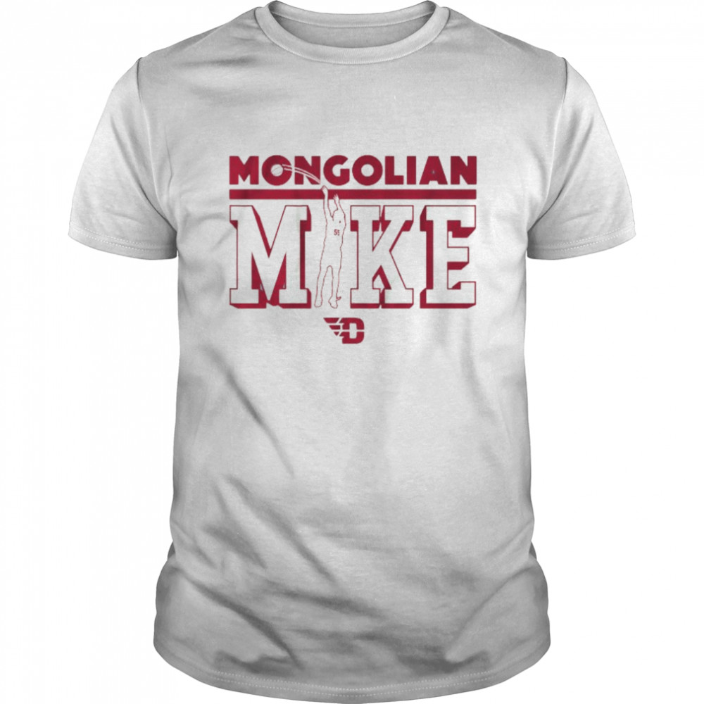 Dayton Basketball Mongolian Mike Sharavjamts Shirt