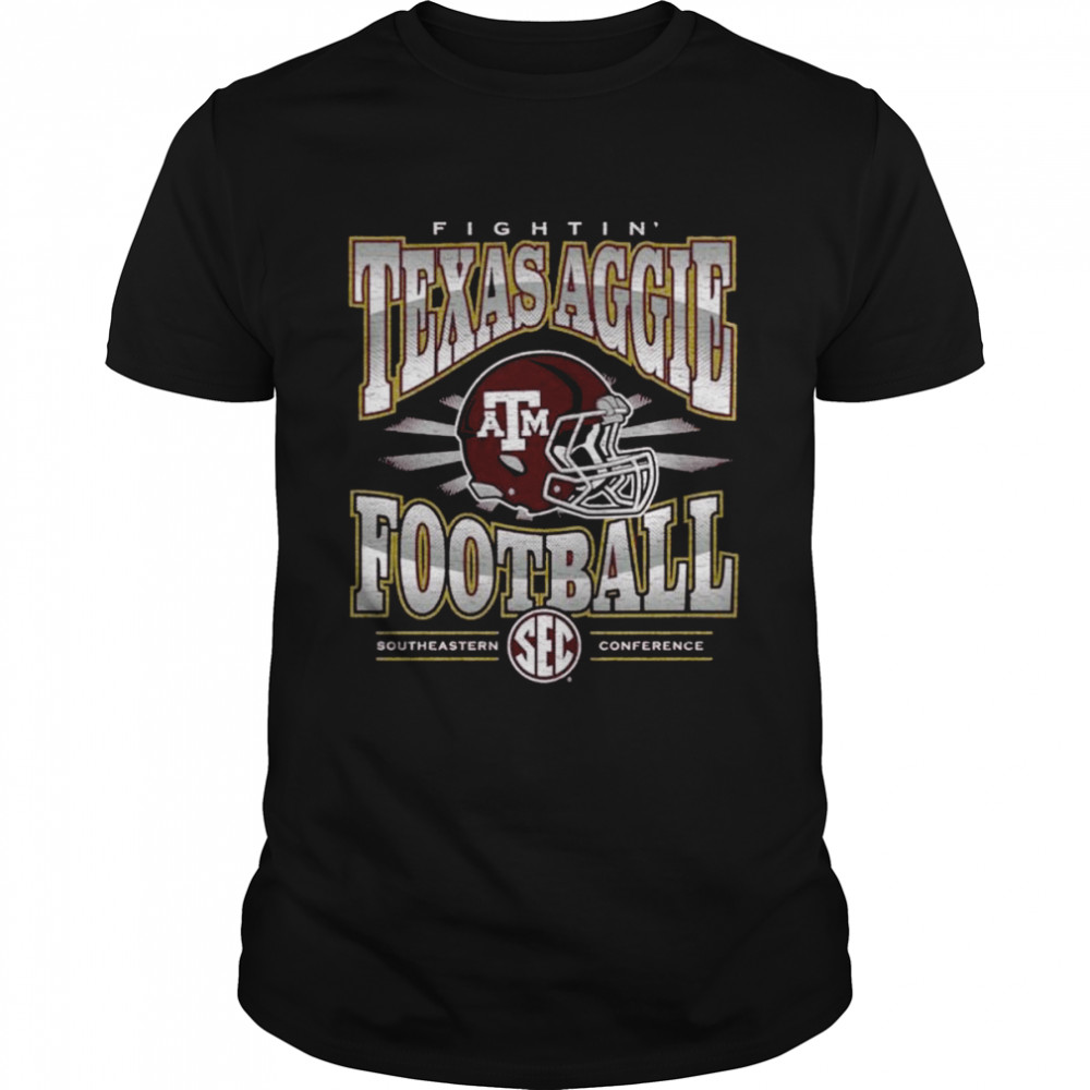 Fightin’ Texas A&M SEC Football Helmet Southeastern Conference Shirt