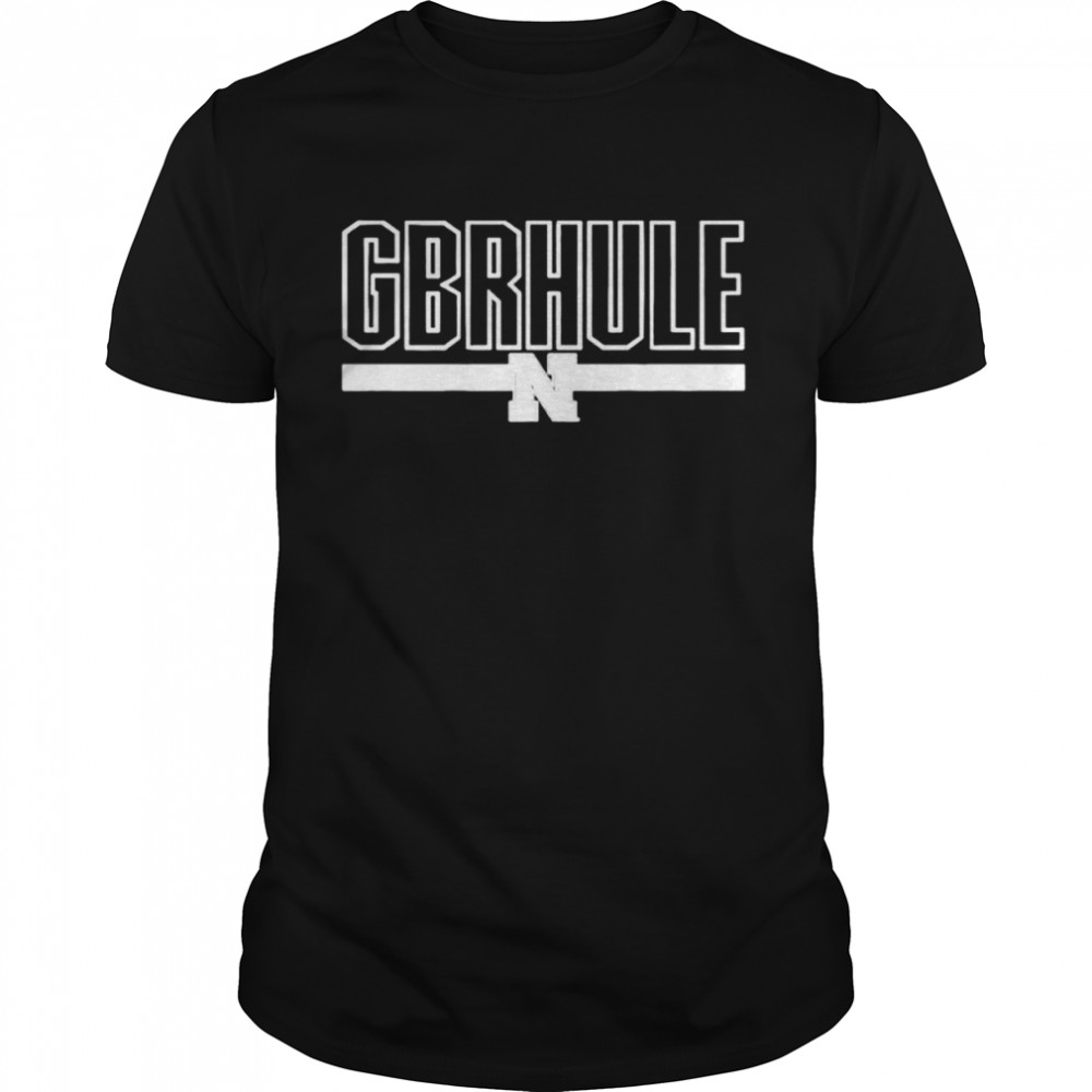 gBRhule Nebraska Cornhuskers football shirt