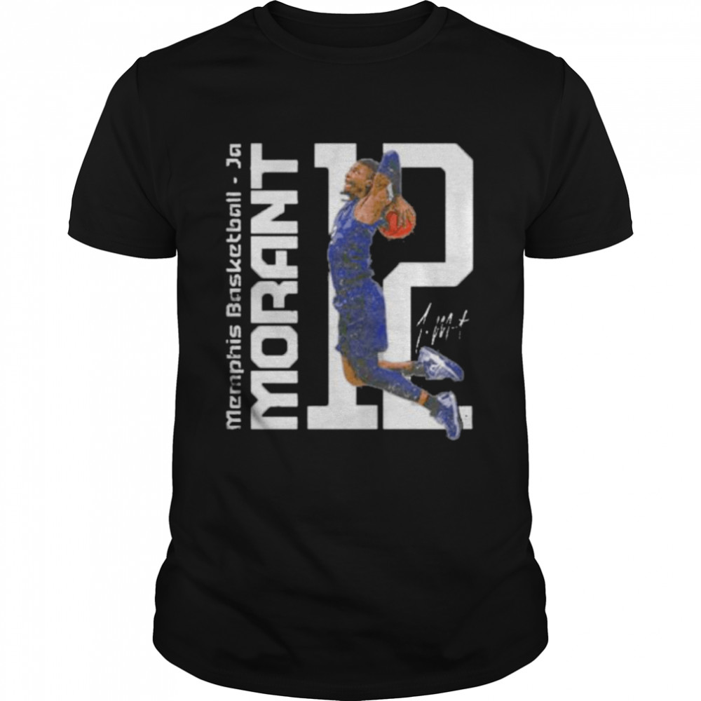 ja Morant Memphis Grizzlies number 12 shirt