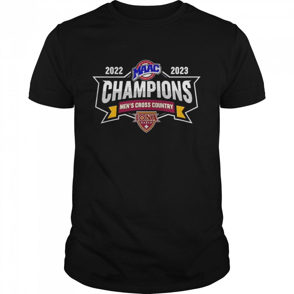 MAAC Quinnipiac Men’s Cross Country Champions 2022-2023 Shirt