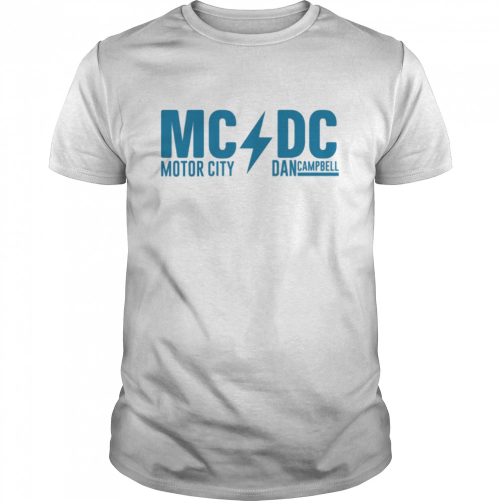 Mcdc Motor City Dan Campbell Funny Football shirt