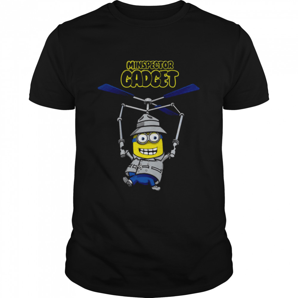 Minspector Gadget Minions And Inspector Gadget shirt