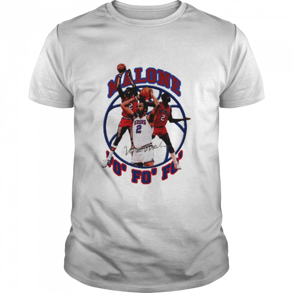 Moses Malone Legend Never Die Basketball shirt