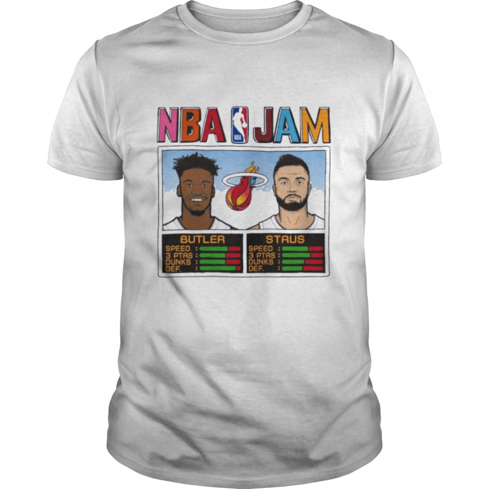 NBA Jam Miami Heat Jimmy Butler & Max Strus Shirt