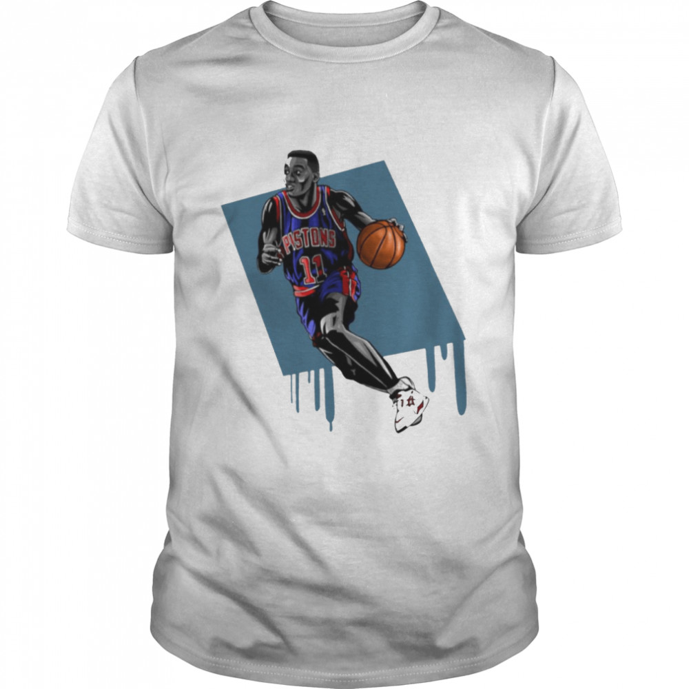 Nba Legends Isiah Thomas Cartoon shirt