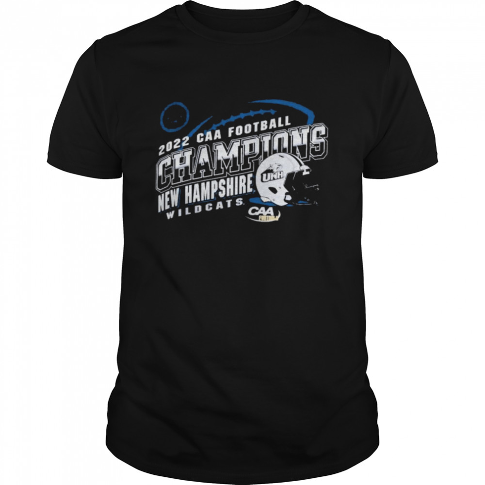 New Hampshire Wildcats 2022 CAA Football Champions Shirt