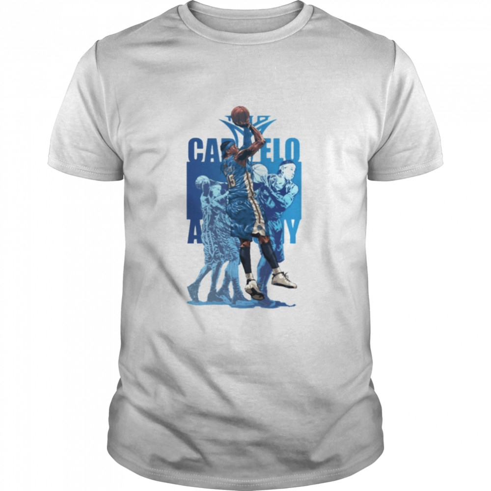 New York Knicks Player Carmelo Kyam Anthony shirt