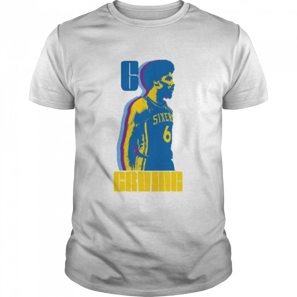 Retro Sixers Design Dr J Julius Erving shirt