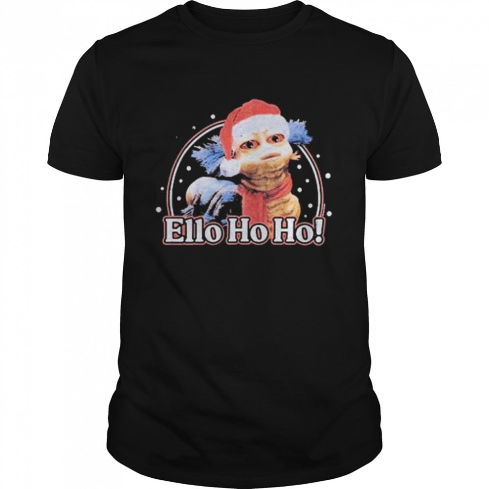 Santa Ello Ho Ho Merry Christmas shirt