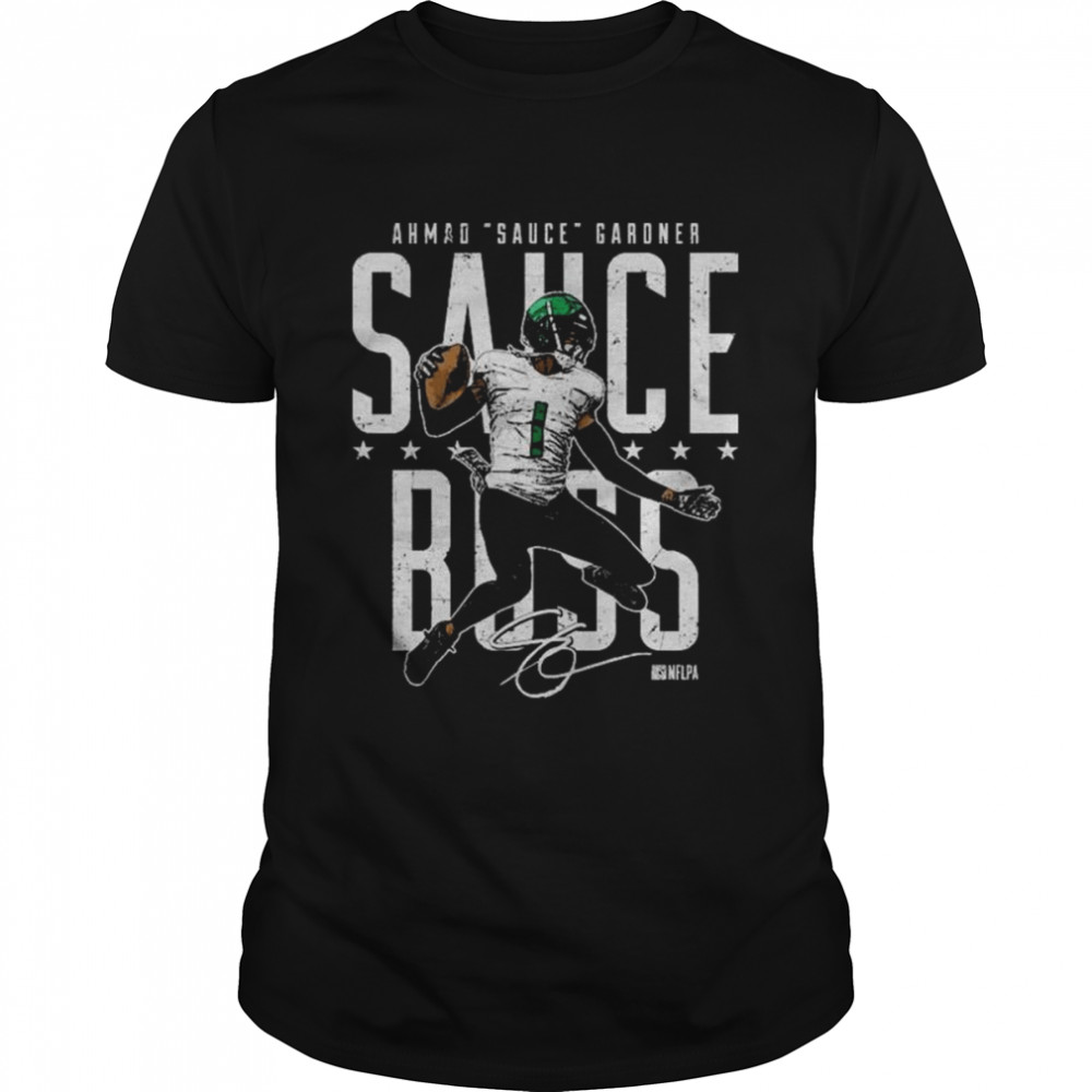 Sauce Gardner New York J Sauce Boss signature shirt