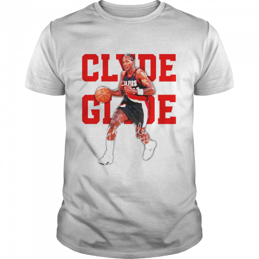 Signature Design Clyde Drexler The Glide Basketball shirt