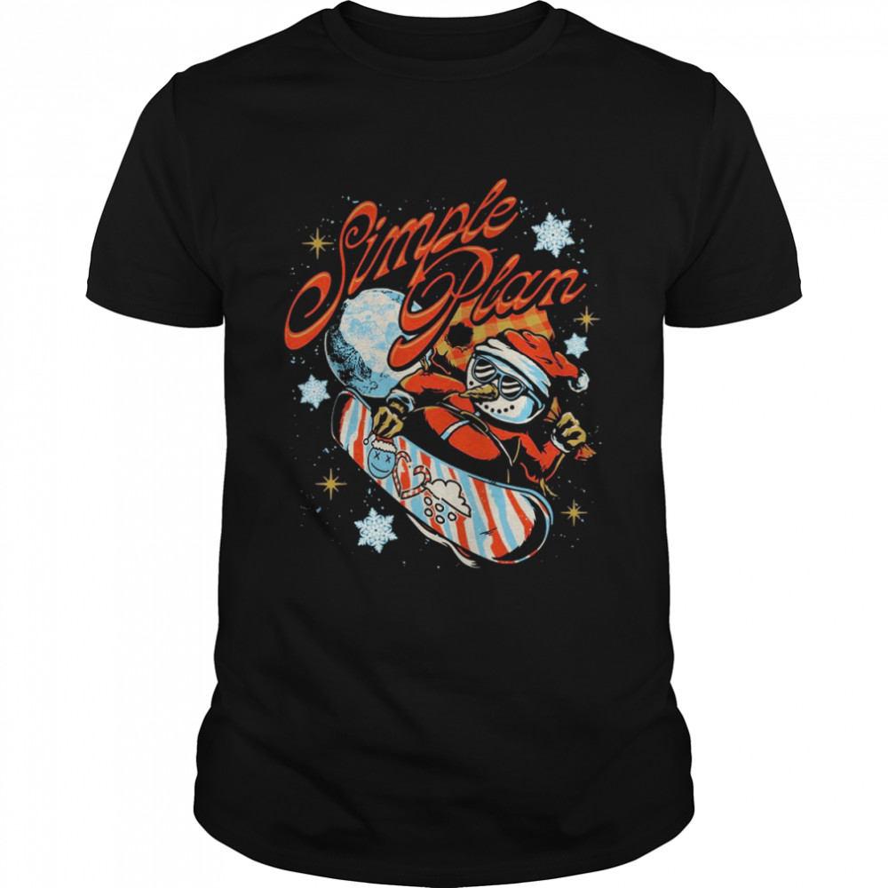 Simple Plan Christmas 2022 shirt